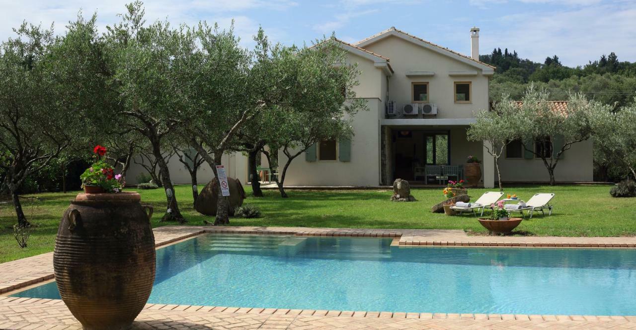 Olive Ano Korakiana Villa Bagian luar foto